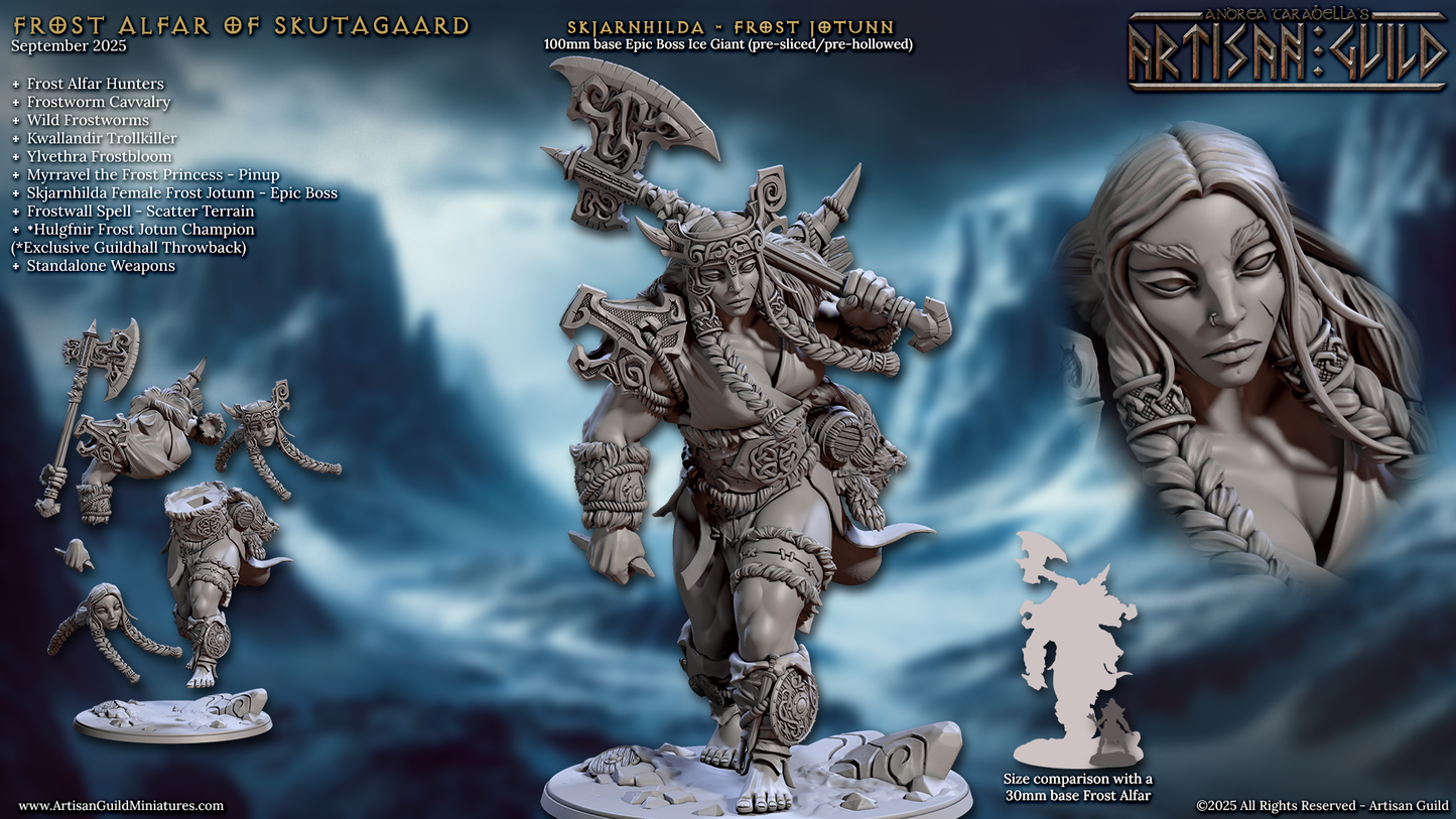 Skjarnilda, Frost Jotunn (2 Variants Available) - Artisan Guild