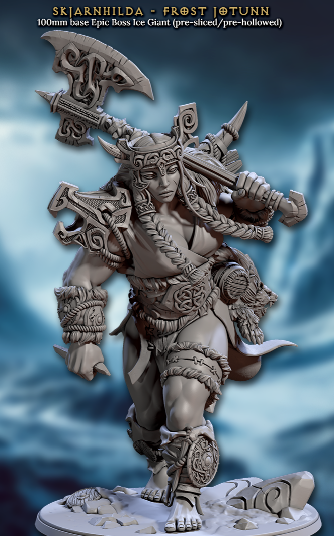 Skjarnilda, Frost Jotunn (2 Variants Available) - Artisan Guild