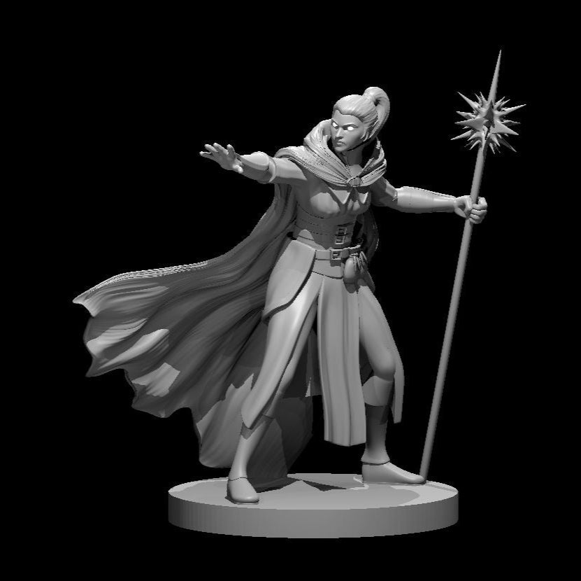 Elf Druid, Set 2 (5 Variants Available) - MZ4250