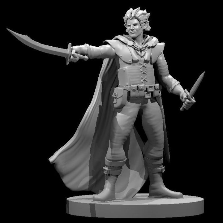 Elven Swashbuckler (3 Variants Available) - MZ4250