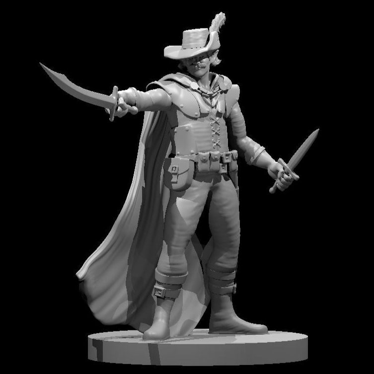 Elven Swashbuckler (3 Variants Available) - MZ4250