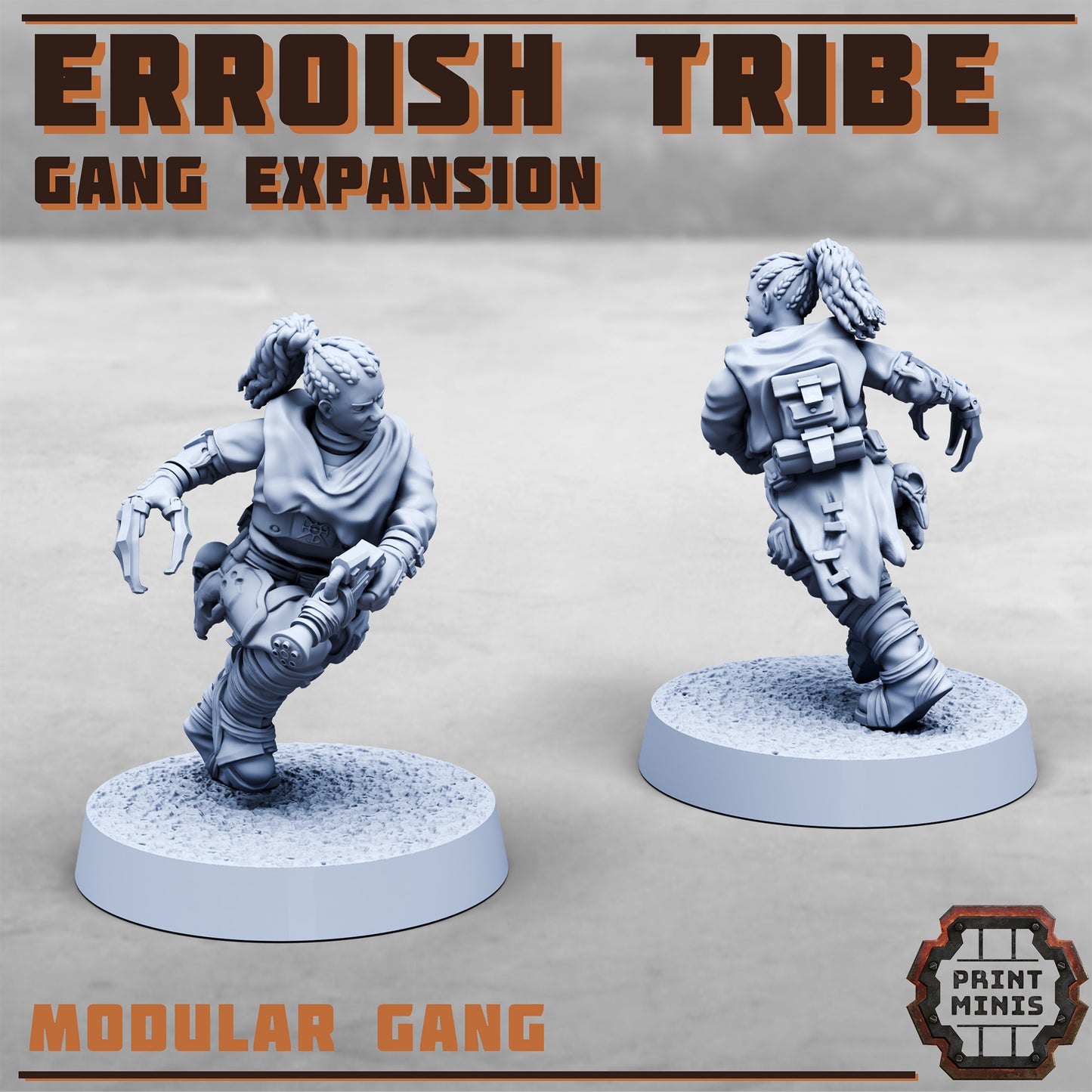 Erroish War Party, Set 3 (7 Variants Available) - Print Minis