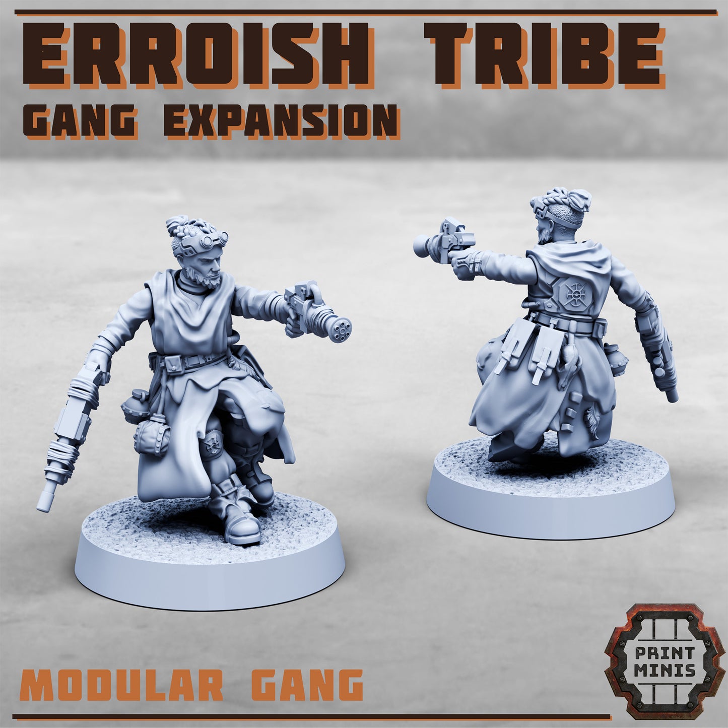 Erroish War Party, Set 3 (7 Variants Available) - Print Minis