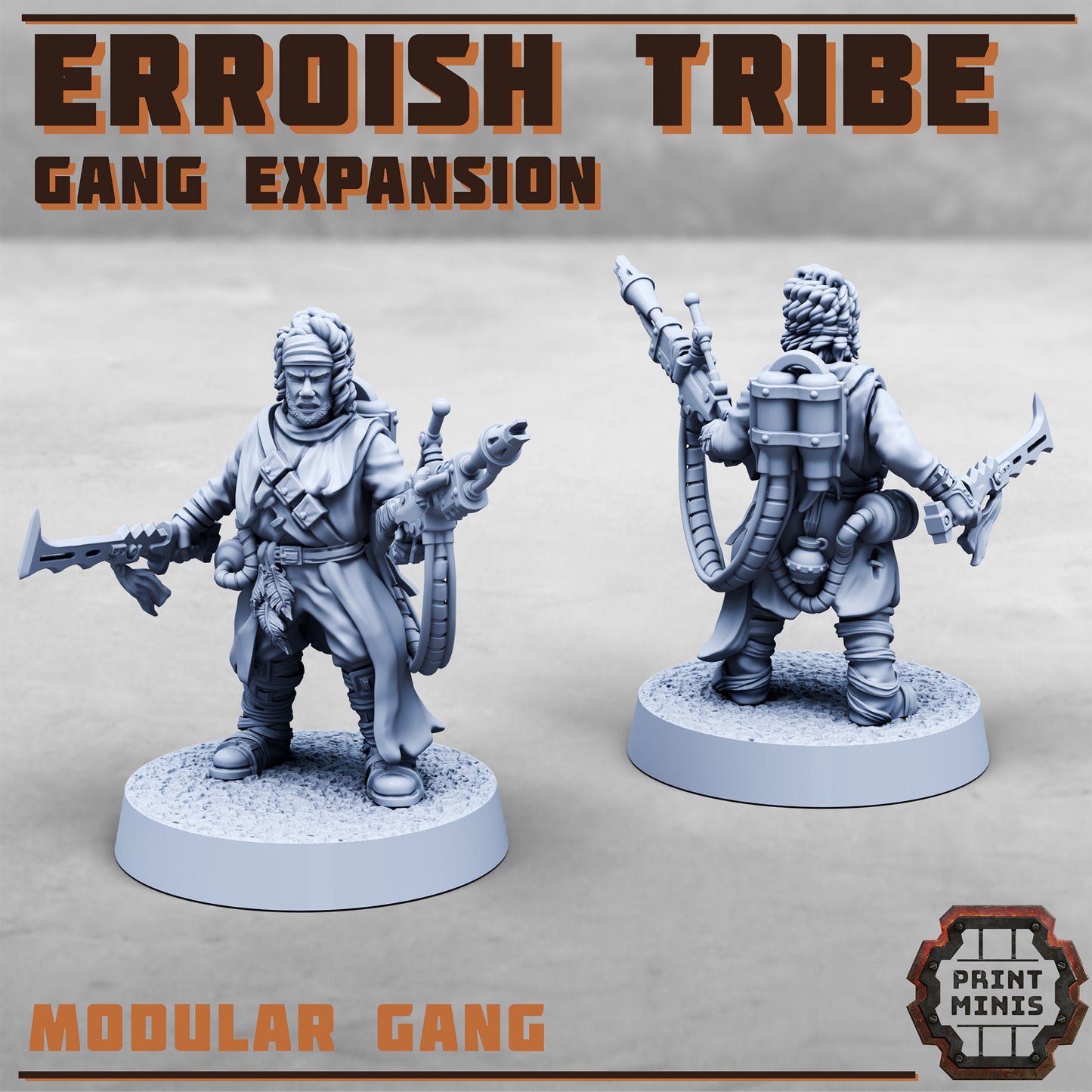 Erroish War Party, Set 3 (7 Variants Available) - Print Minis