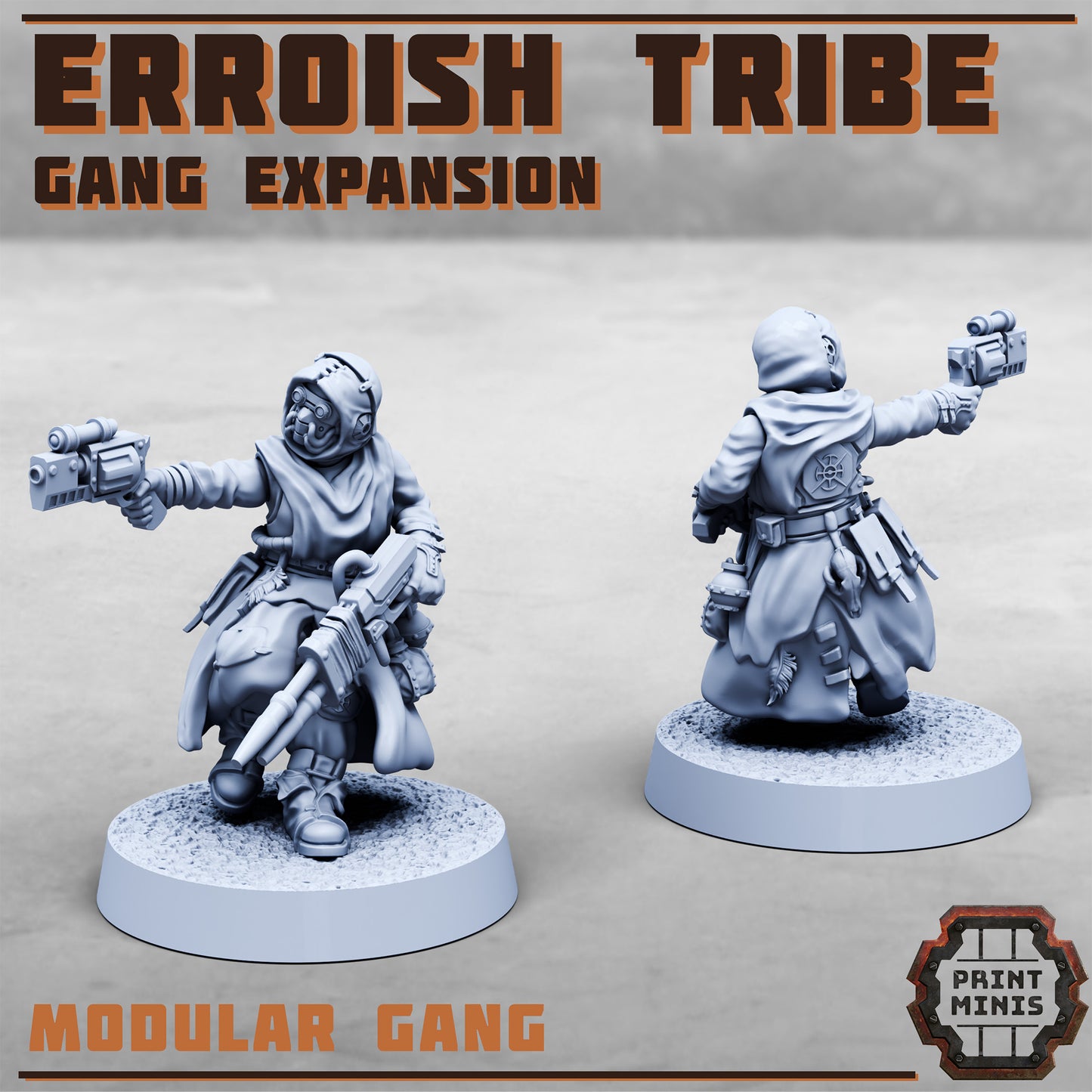 Erroish War Party, Set 3 (7 Variants Available) - Print Minis