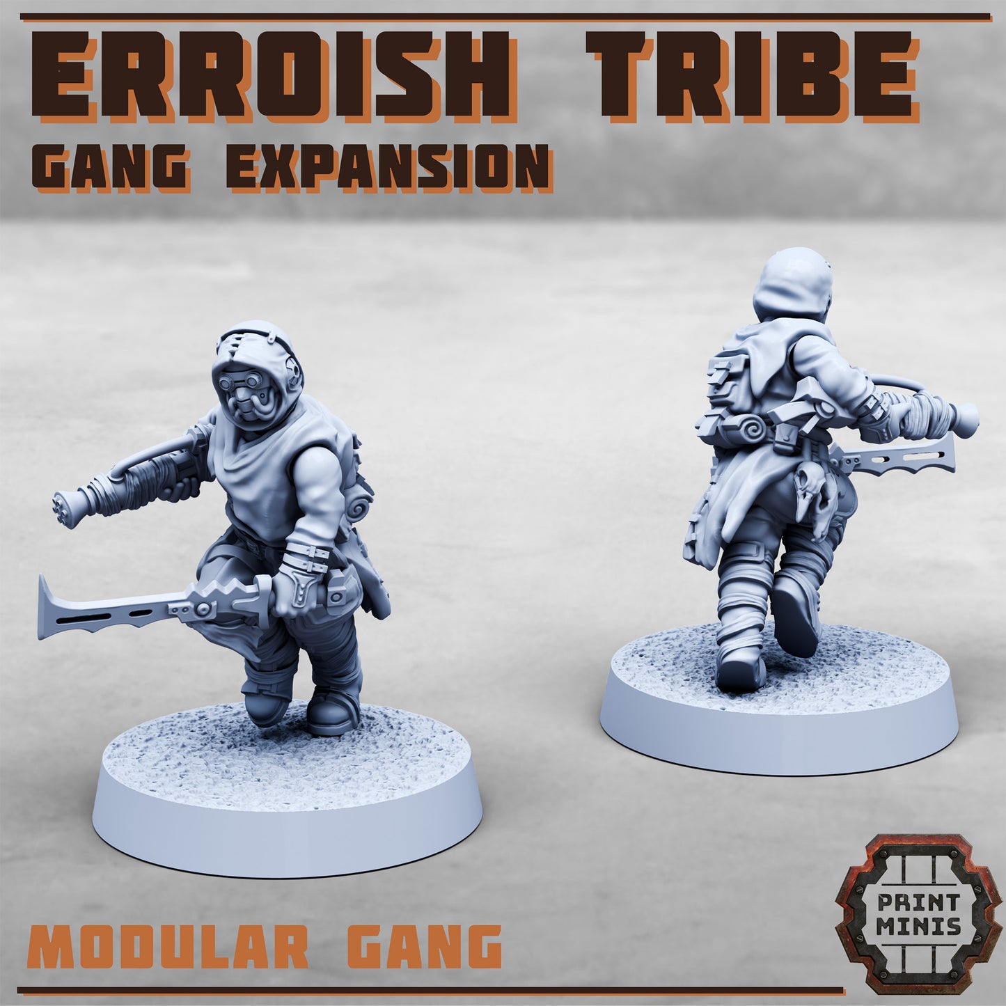 Erroish War Party, Set 3 (7 Variants Available) - Print Minis
