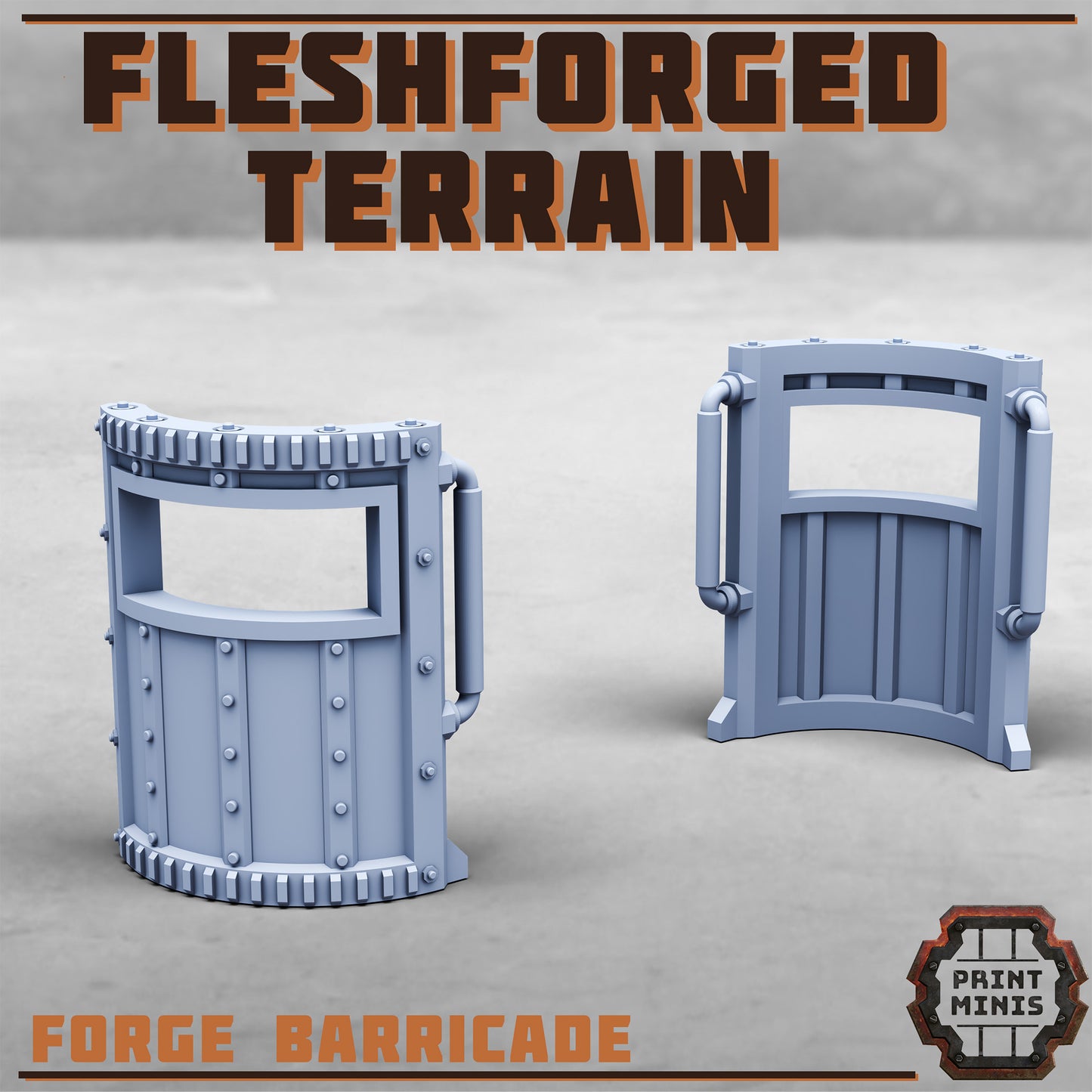 Fleshforged Terrain, Scenery Kit - 32mm Scale (6 Variants Available) - Print Minis