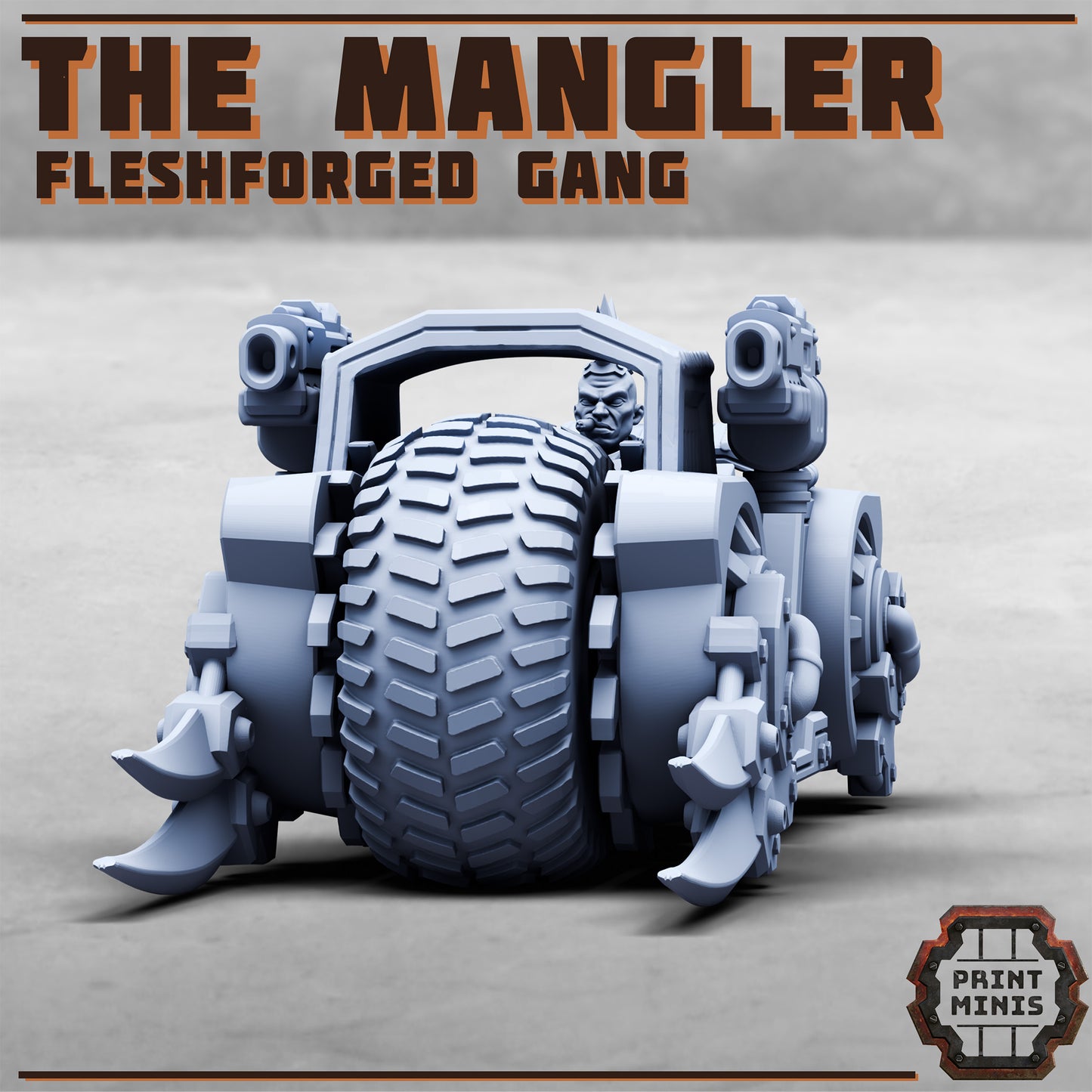 The Mangler, Fleshforged Gang Bike (2 Variants Available) - Print Minis