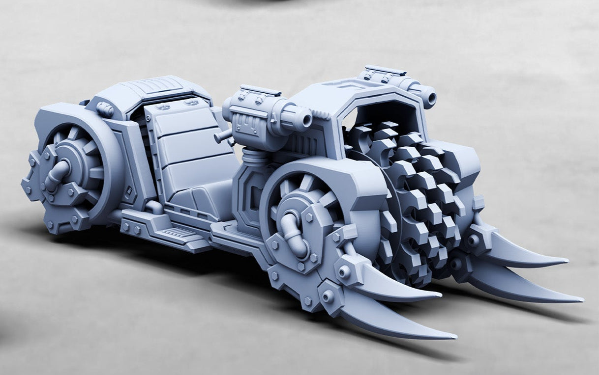 The Mangler, Fleshforged Gang Bike (2 Variants Available) - Print Minis