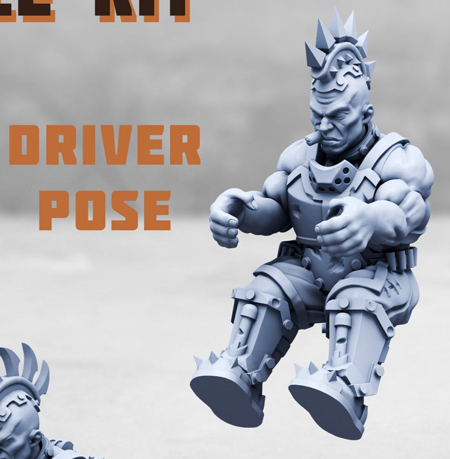 The Mangler, Fleshforged Gang Bike (2 Variants Available) - Print Minis