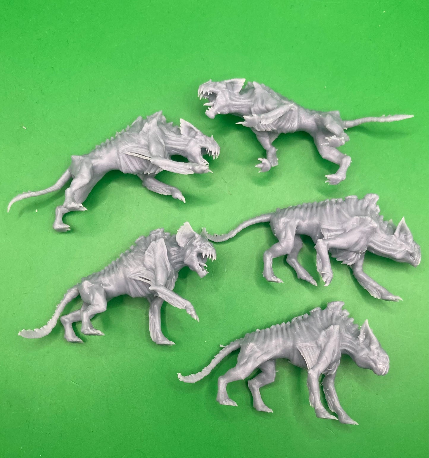 Blood Hound Squad Set 1 (5 Variants) - Clay Beast Creations