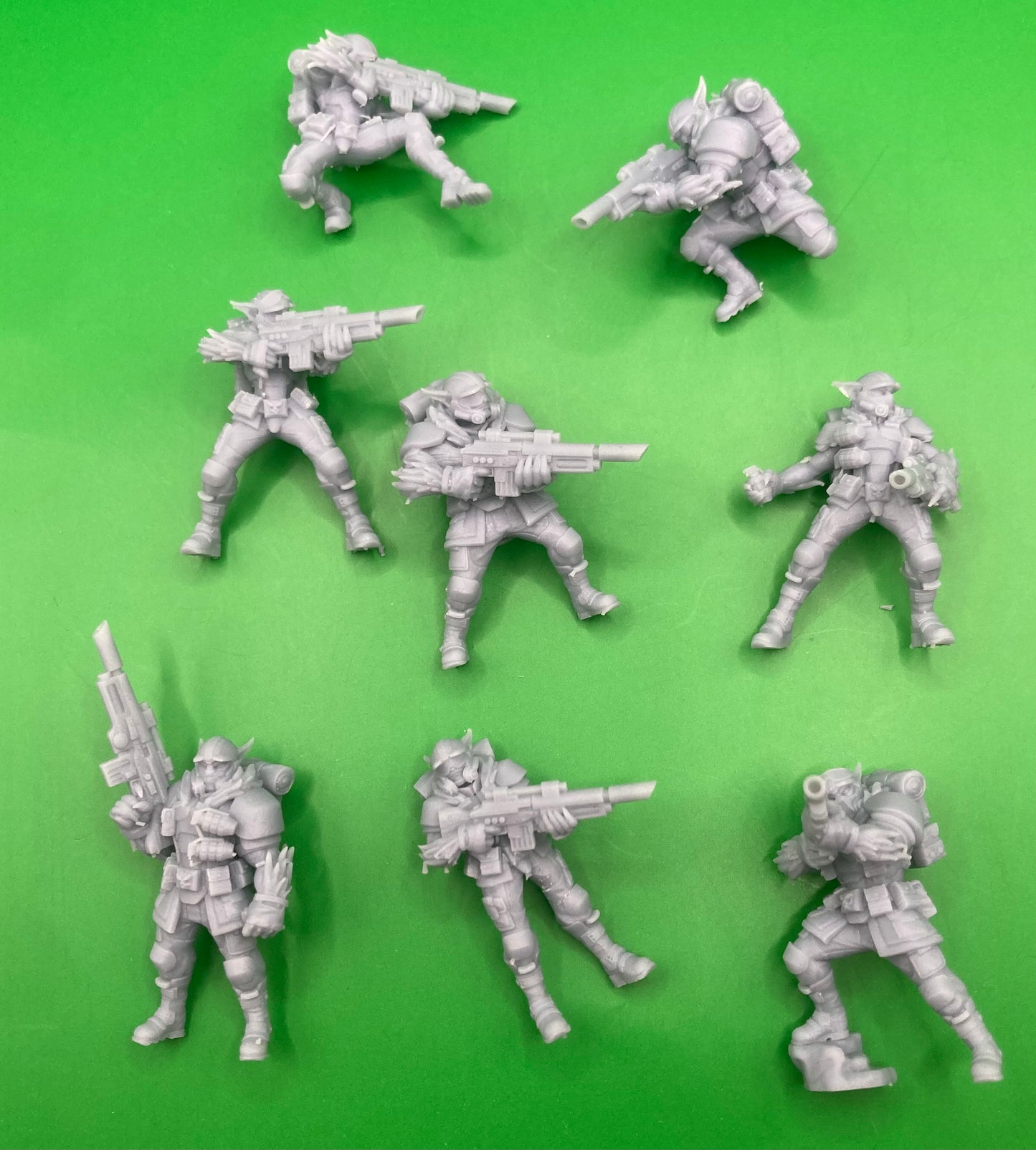 Catian Shock Troopers - Laser Guns (8 Variants Available) - Velrock