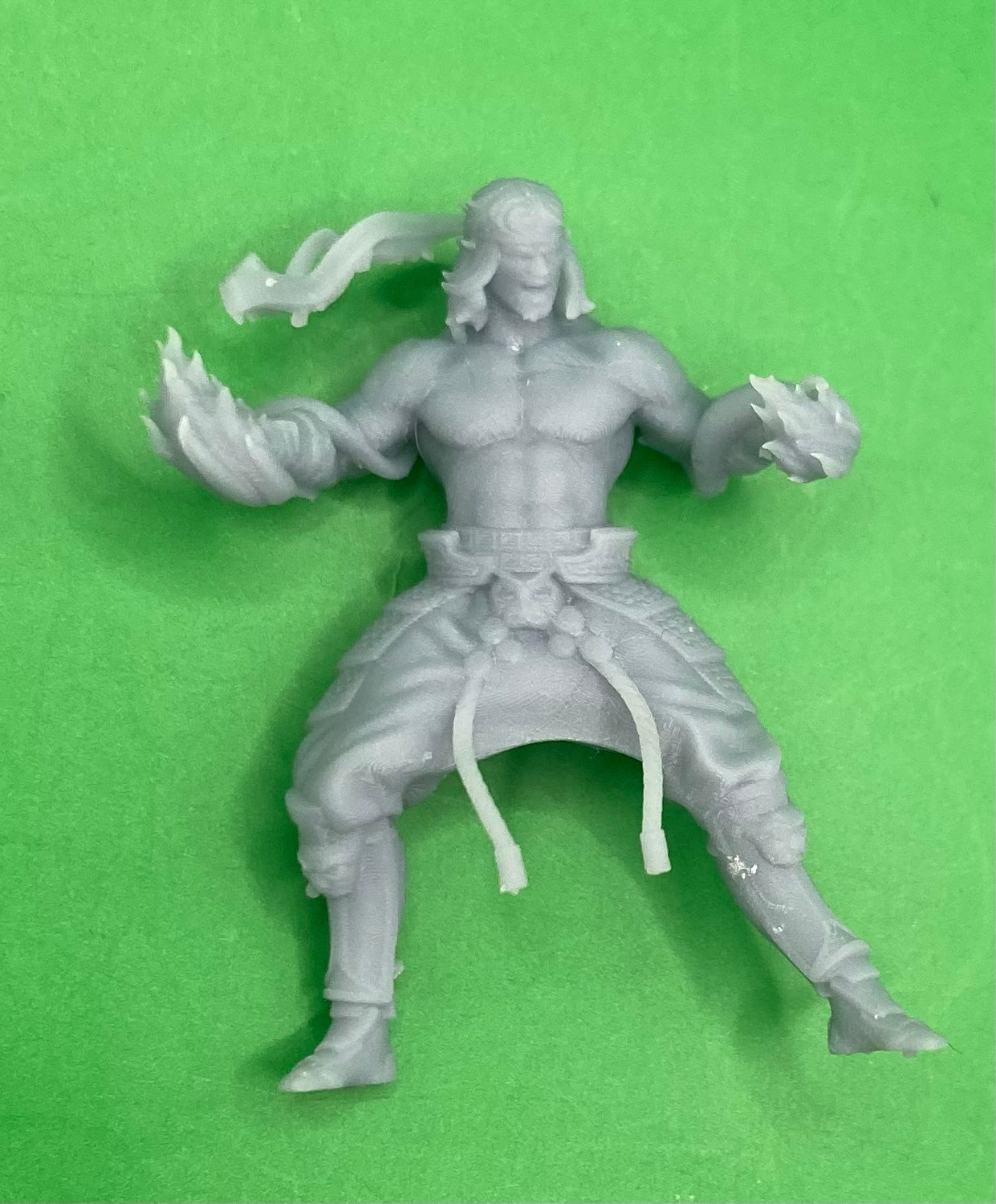 Fire Style Kung Fu Master (3 Variants Available) - Epic Miniatures