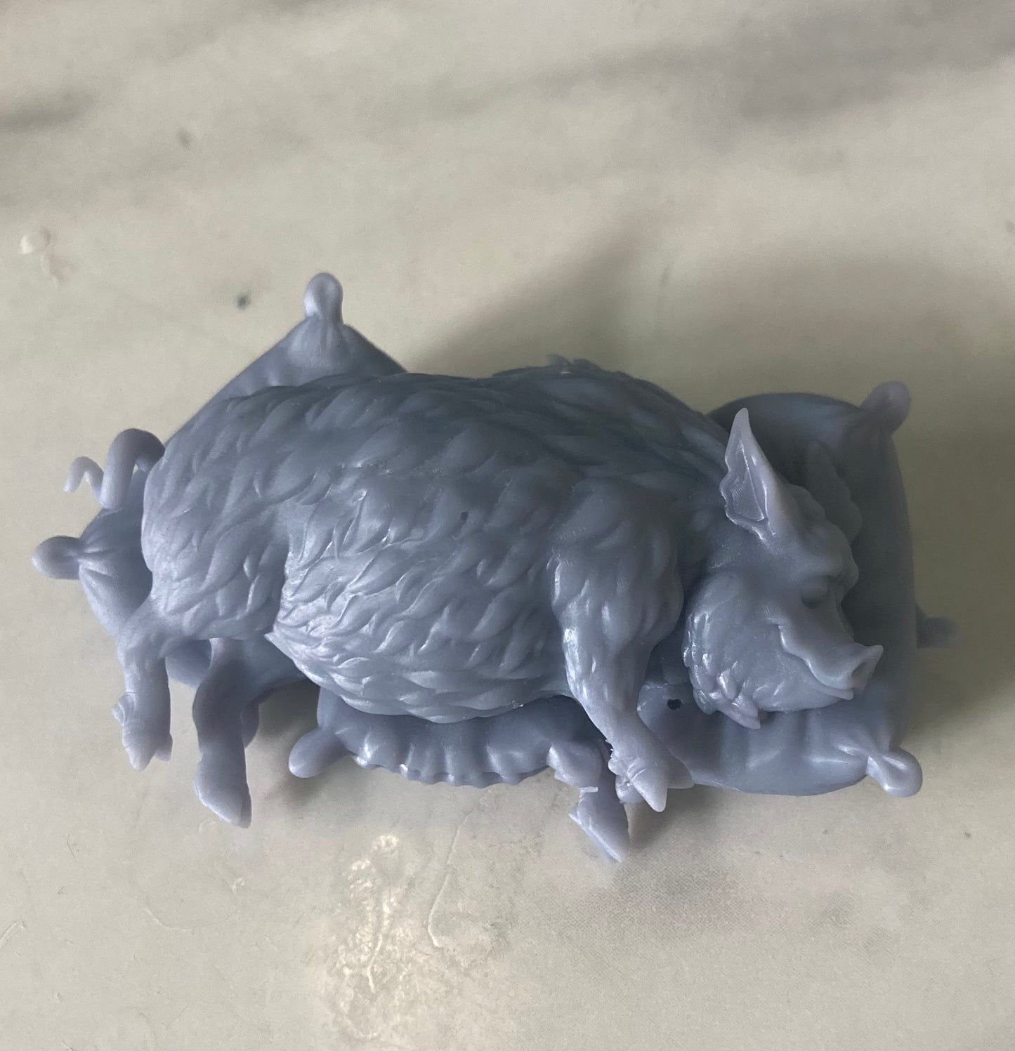 Sleeping Pig - Epic Miniatures