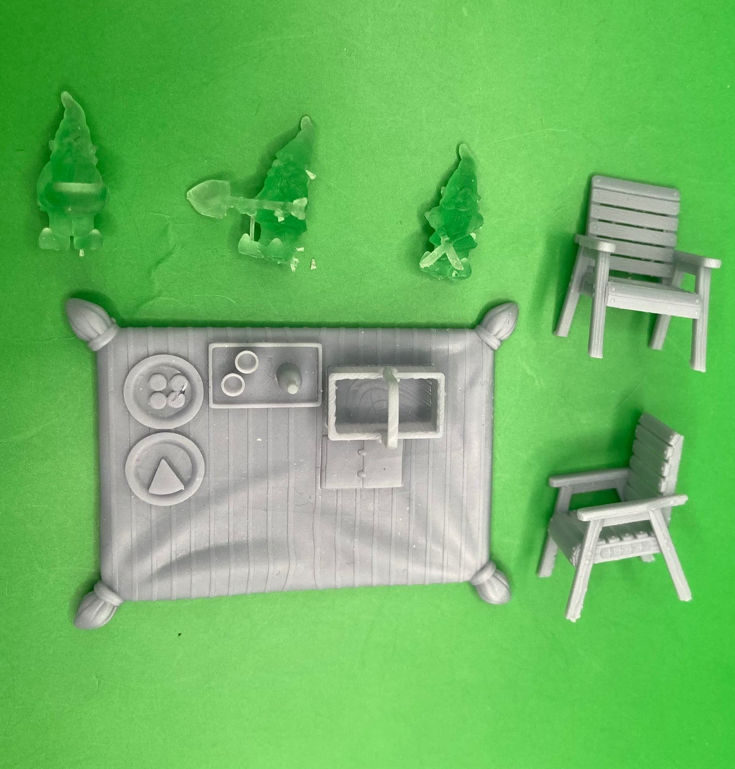 Chivalry Garden Terrain, Scatter Set 2 (OpenLock) - Epic Miniatures