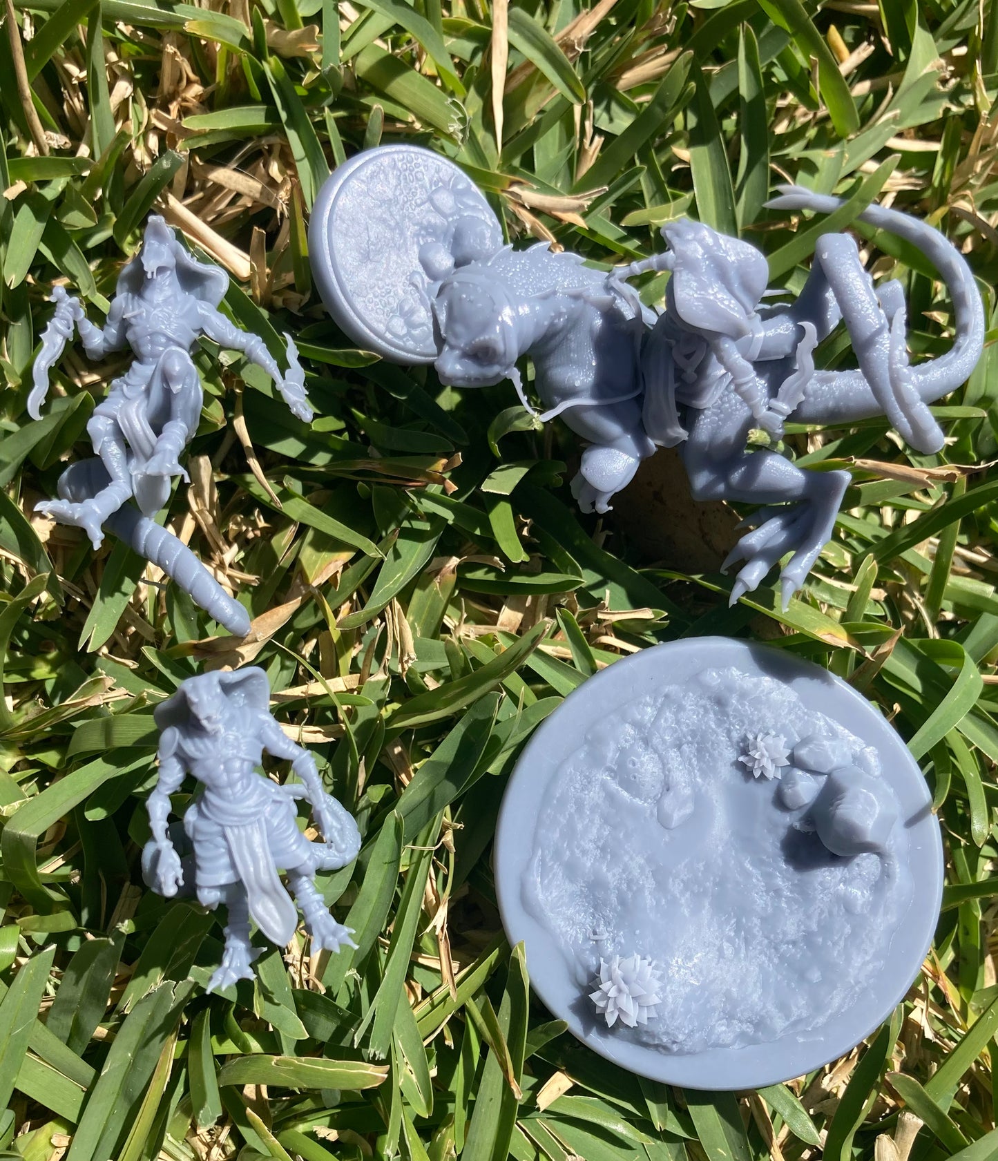 Serpentfolk Warrior (3 Variants) - Epic Miniatures