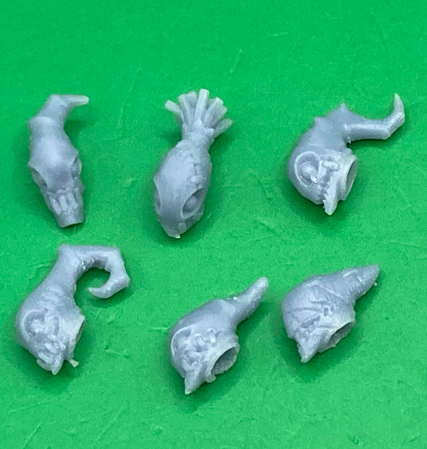 Candlejack Heads, Customisation Pack - 32mm Scale (16 Variants Available) - Battle Yak