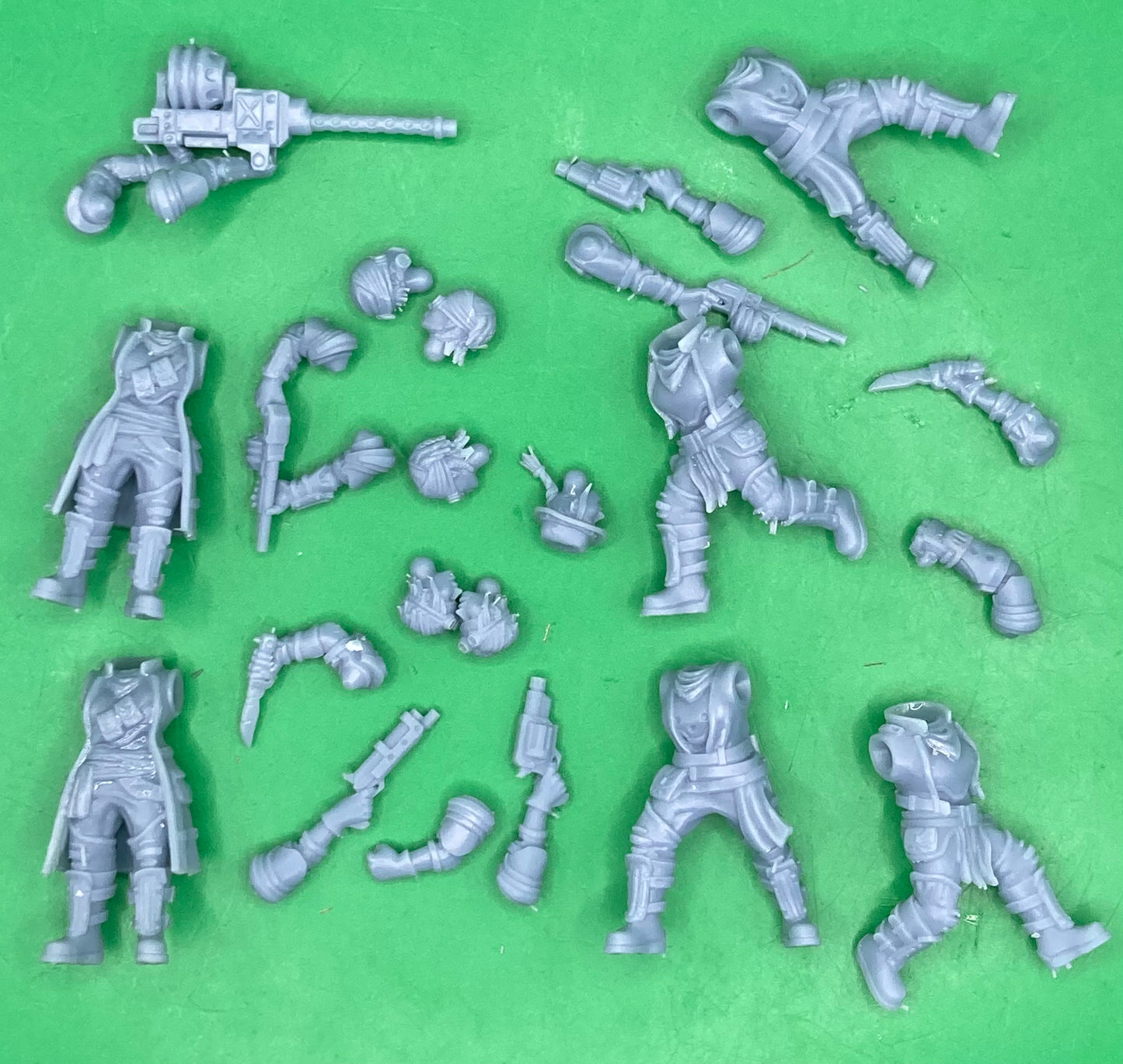 Iron Brawlers, Pit Mining Gang - Females (6 Variants Available) - Print Minis