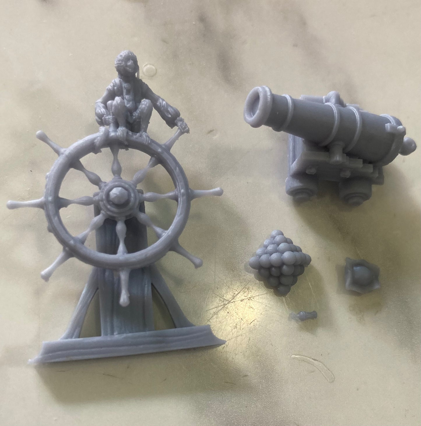 Props and Bits for Pirate Ship or Island - Epic Miniatures