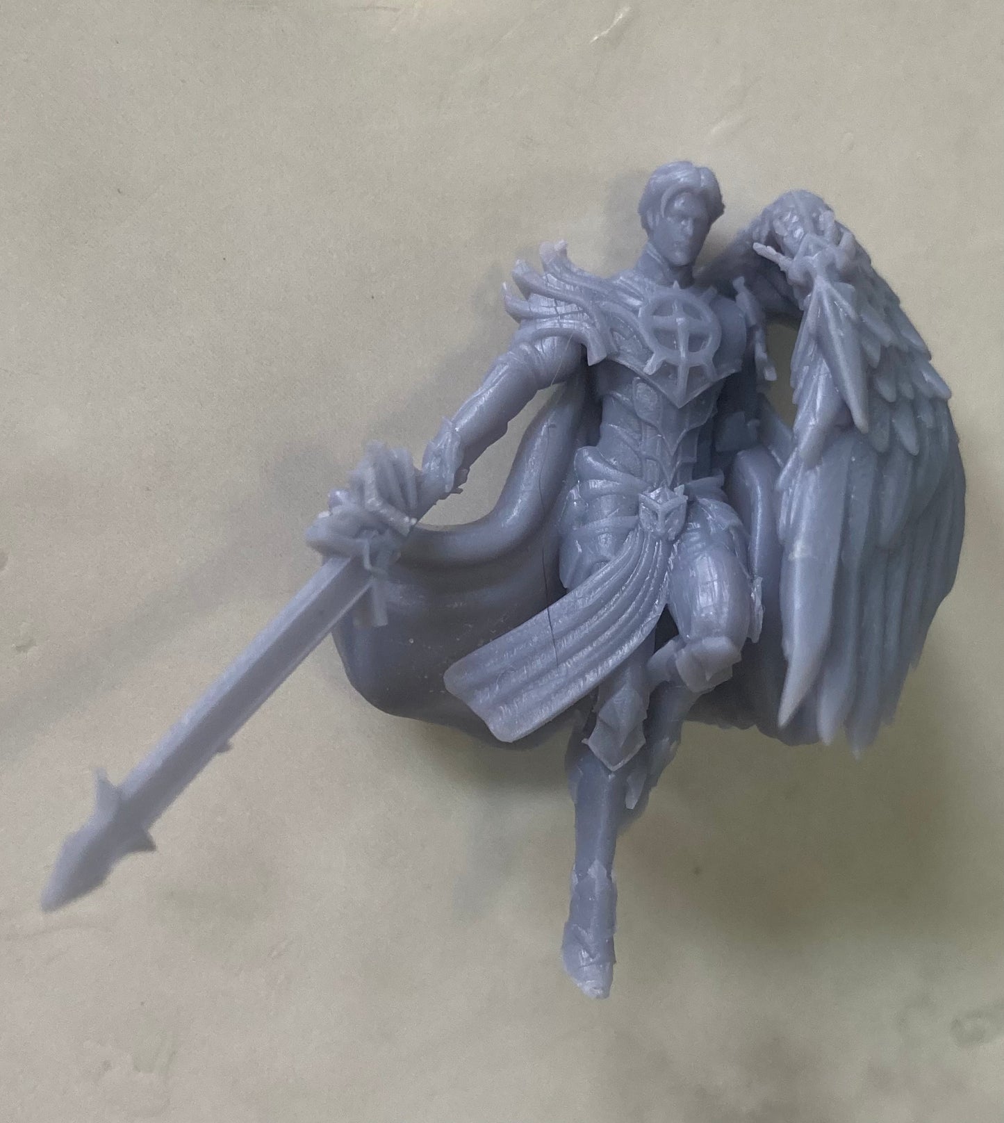 Half Angel Paladin (3 Variants Available) - Epic Miniatures