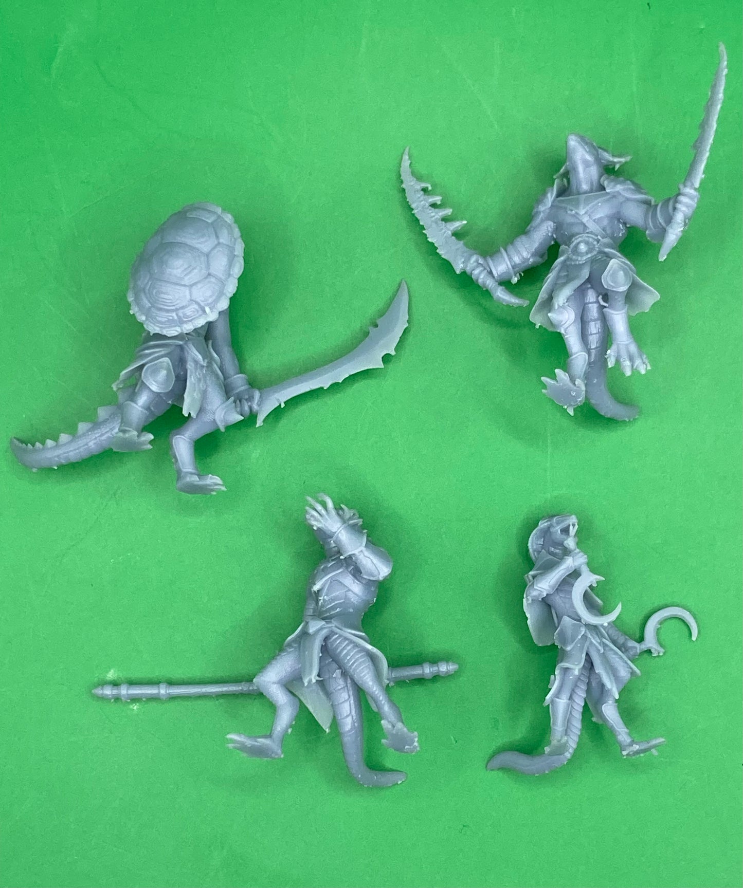 Lizardfolk Army, Set 3 (4 Variants Available) - Epic Miniatures
