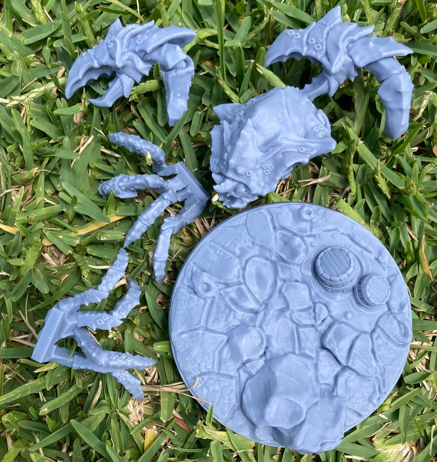 Gronk riding Marshclaw the Swamp Crab - Artisan Guild