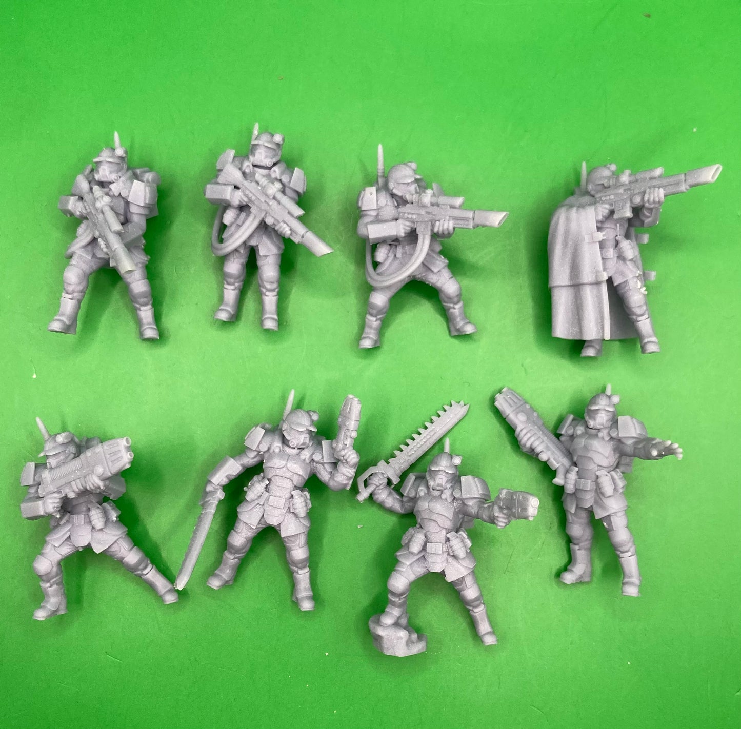 Tempest Guardsmen Elites - Male Squad (8 Variants Available) - Velrock