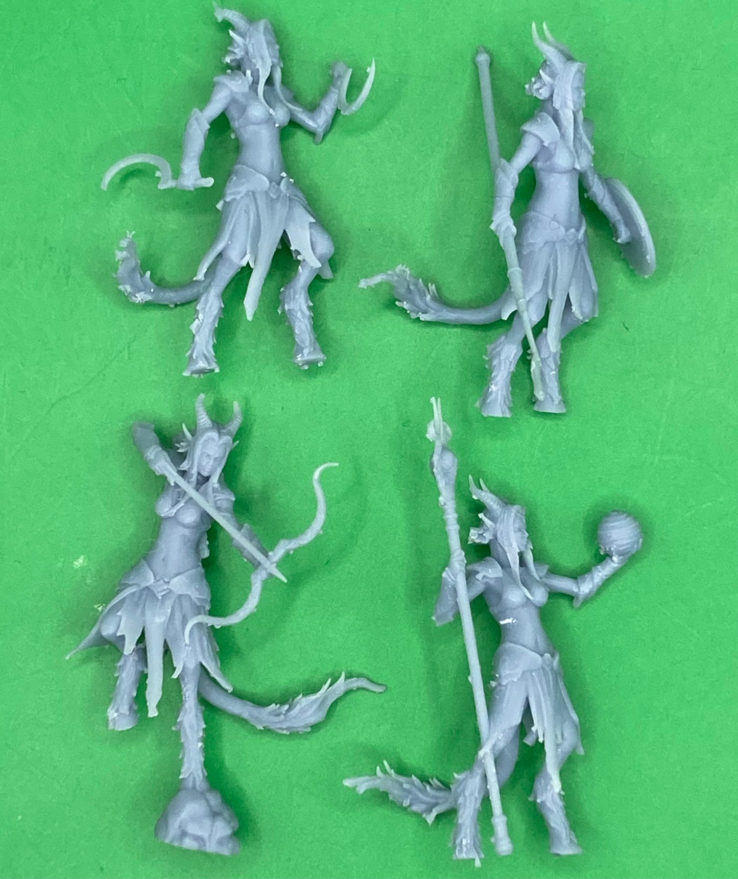 Satyr Tiefling Female (4 Variants Available) - Epic Miniatures