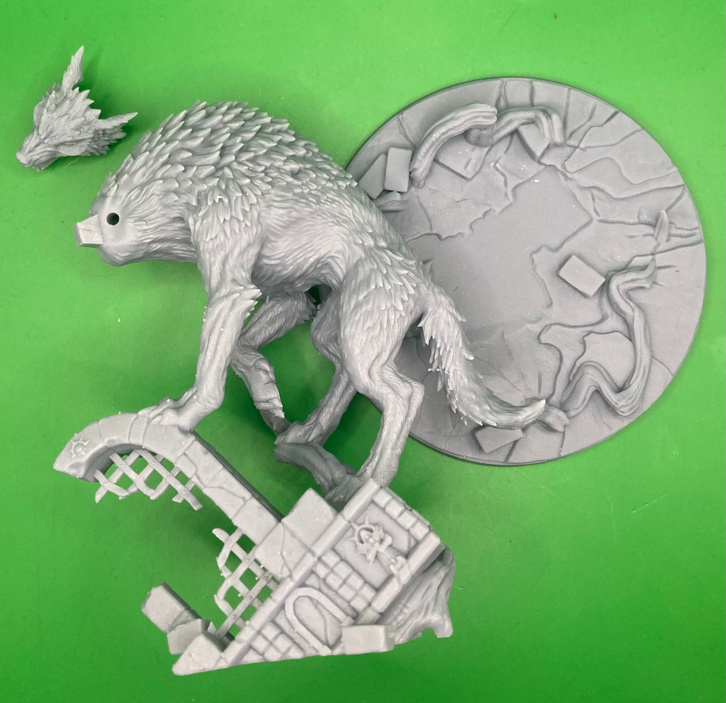 Fenrir the Old Wolf (2 Variants Available) - Artisan Guild
