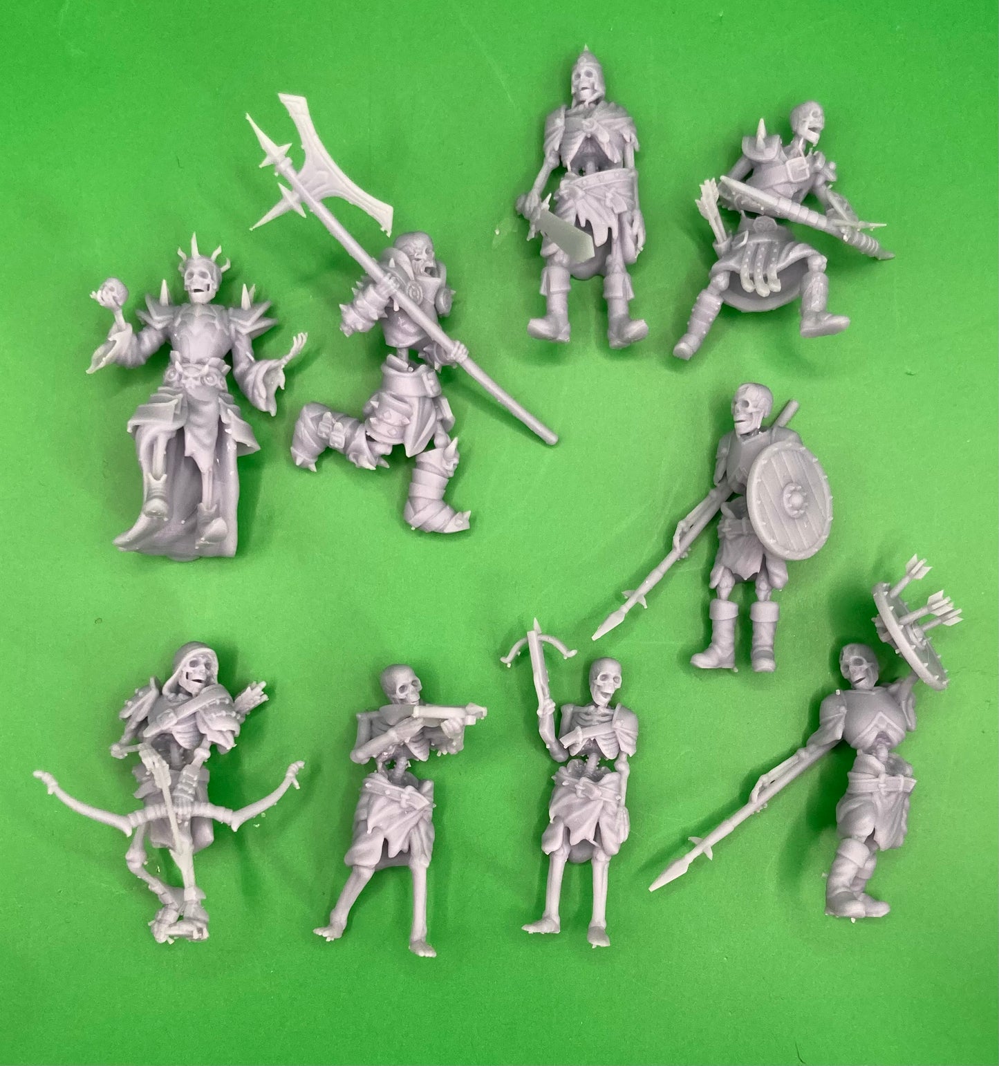 Skeleton Army 1 (9 Variants Available) - Epic Miniatures