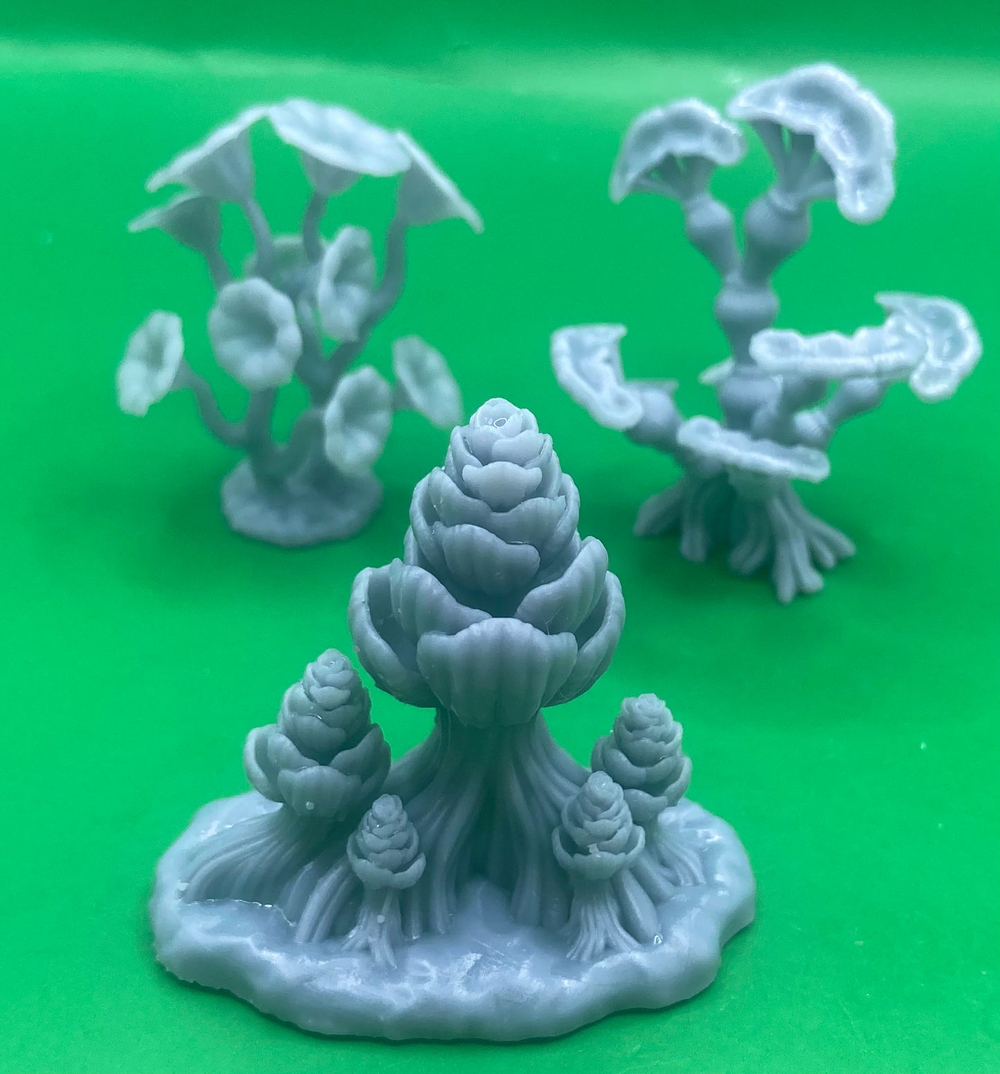 Underdark Mushroom Trees, Scatter Set (3 Variants Available) - Epic Miniatures