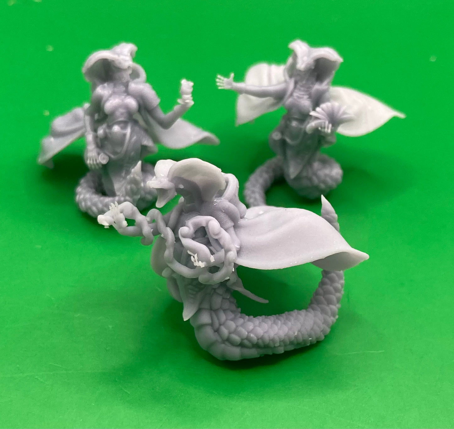 Serpentfolk Mage (3 Variants) - Epic Miniatures
