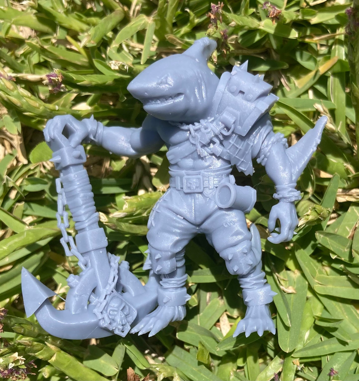Sharkfolk Anchor Pirate (3 Variants Available) - Epic Miniatures