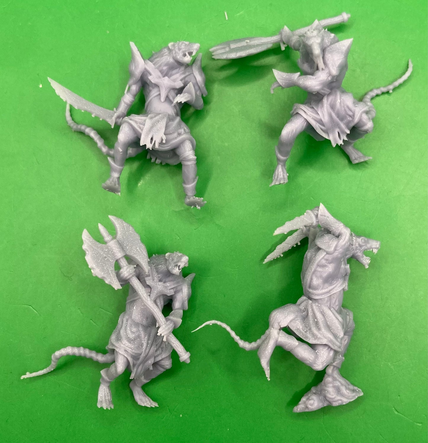 Sewer Rat Tribe (4 Variants) - Epic Miniatures