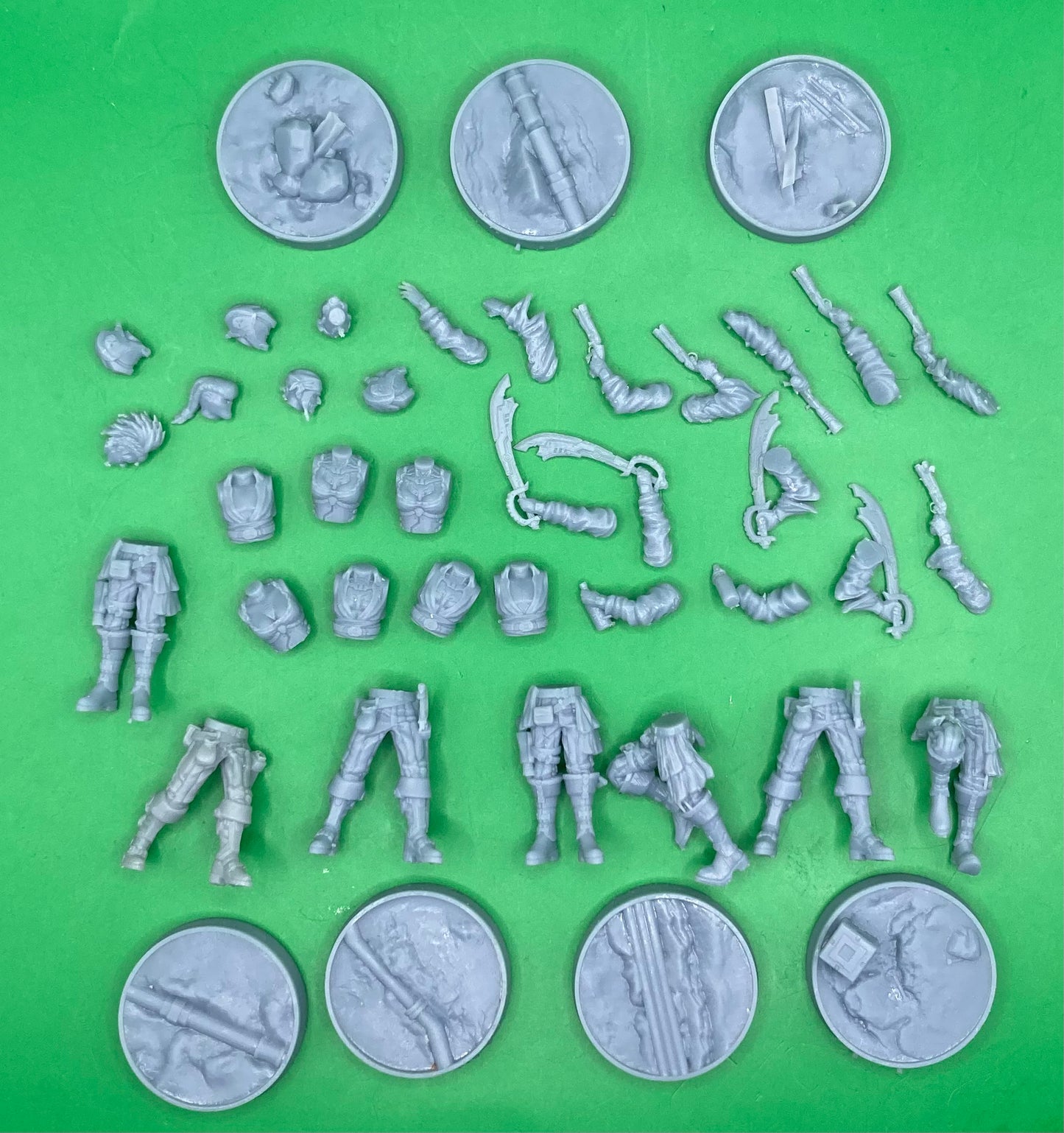 Space Pirates - Captain Swift's Crew - Modular Kit - Print Minis