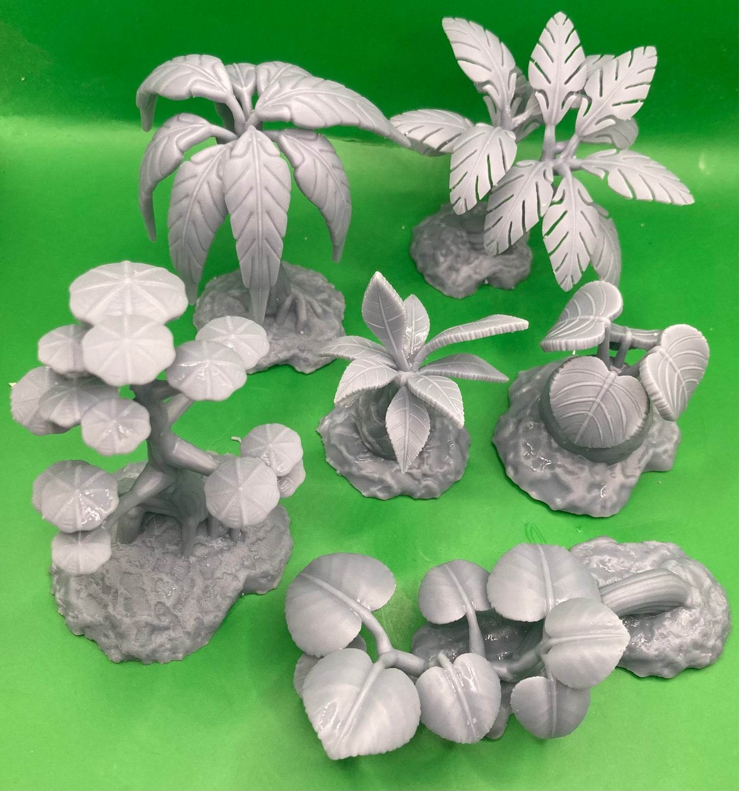 Safari Plants, Scatter Set (6 Variants Available) - Epic Miniatures