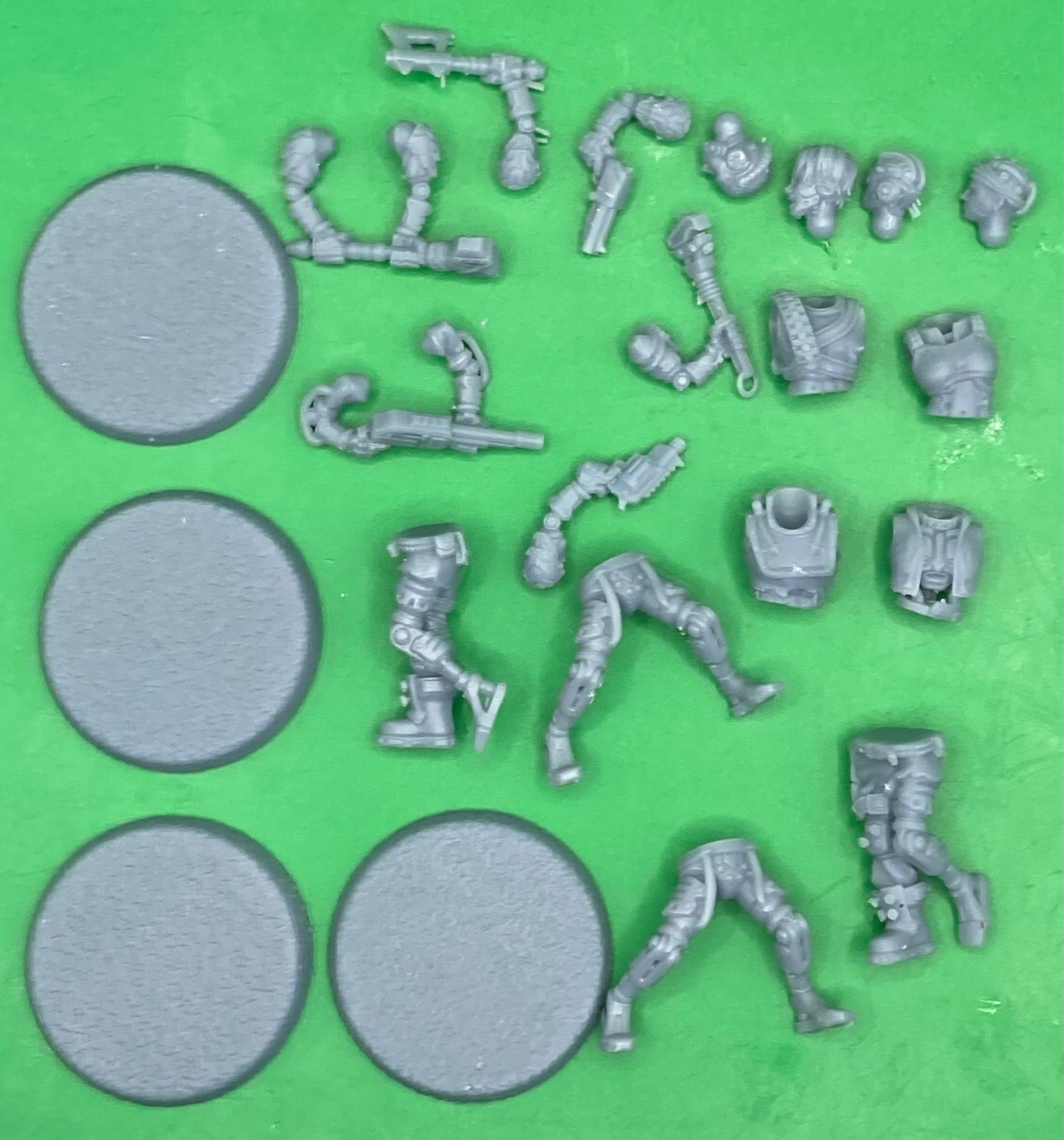 Guttercogs, Cyborg Outcast Gang (10 Variants Available) - Print Minis
