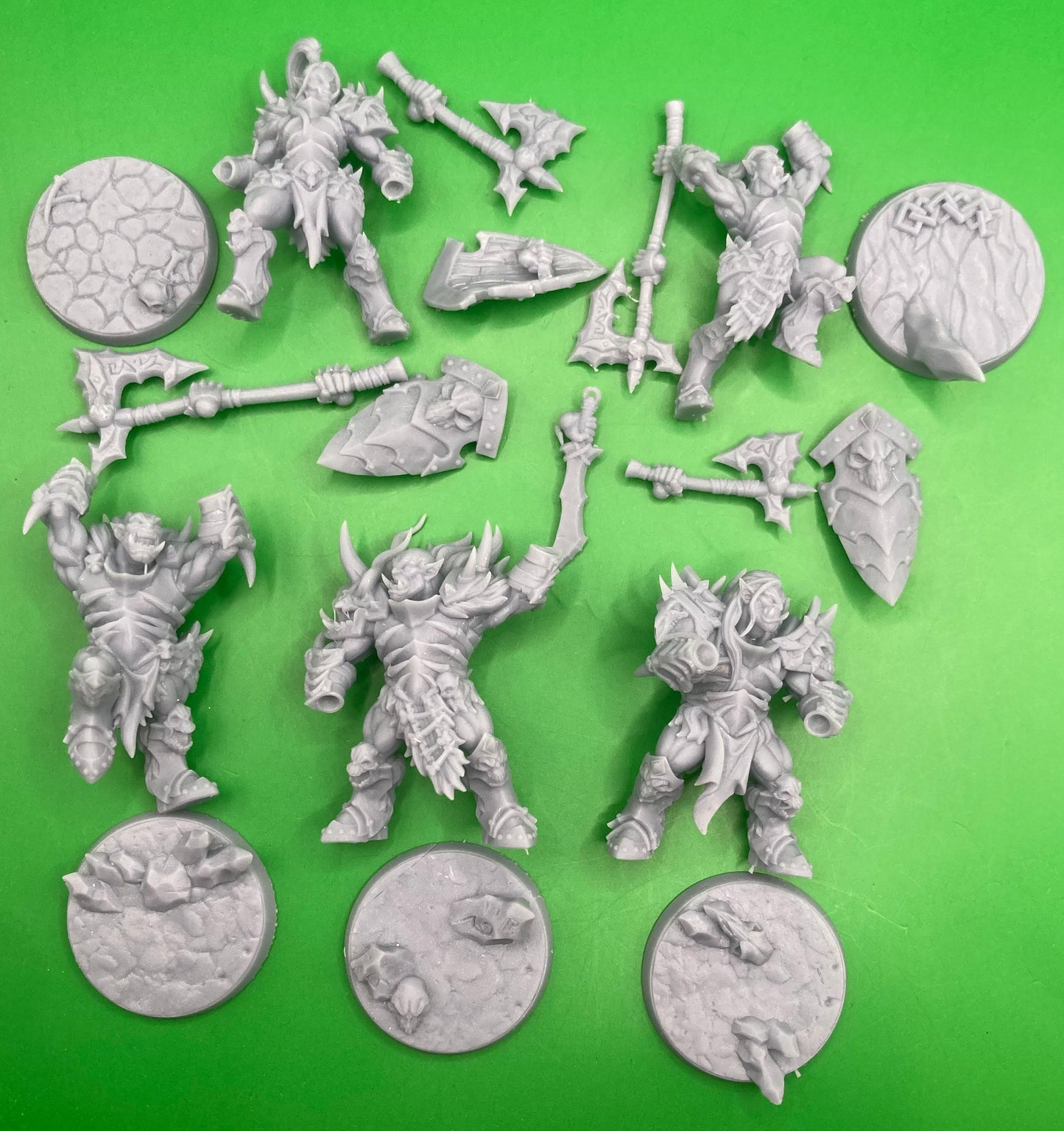 Frostmetal Orcs (5 Variants Available) - Artisan Guild