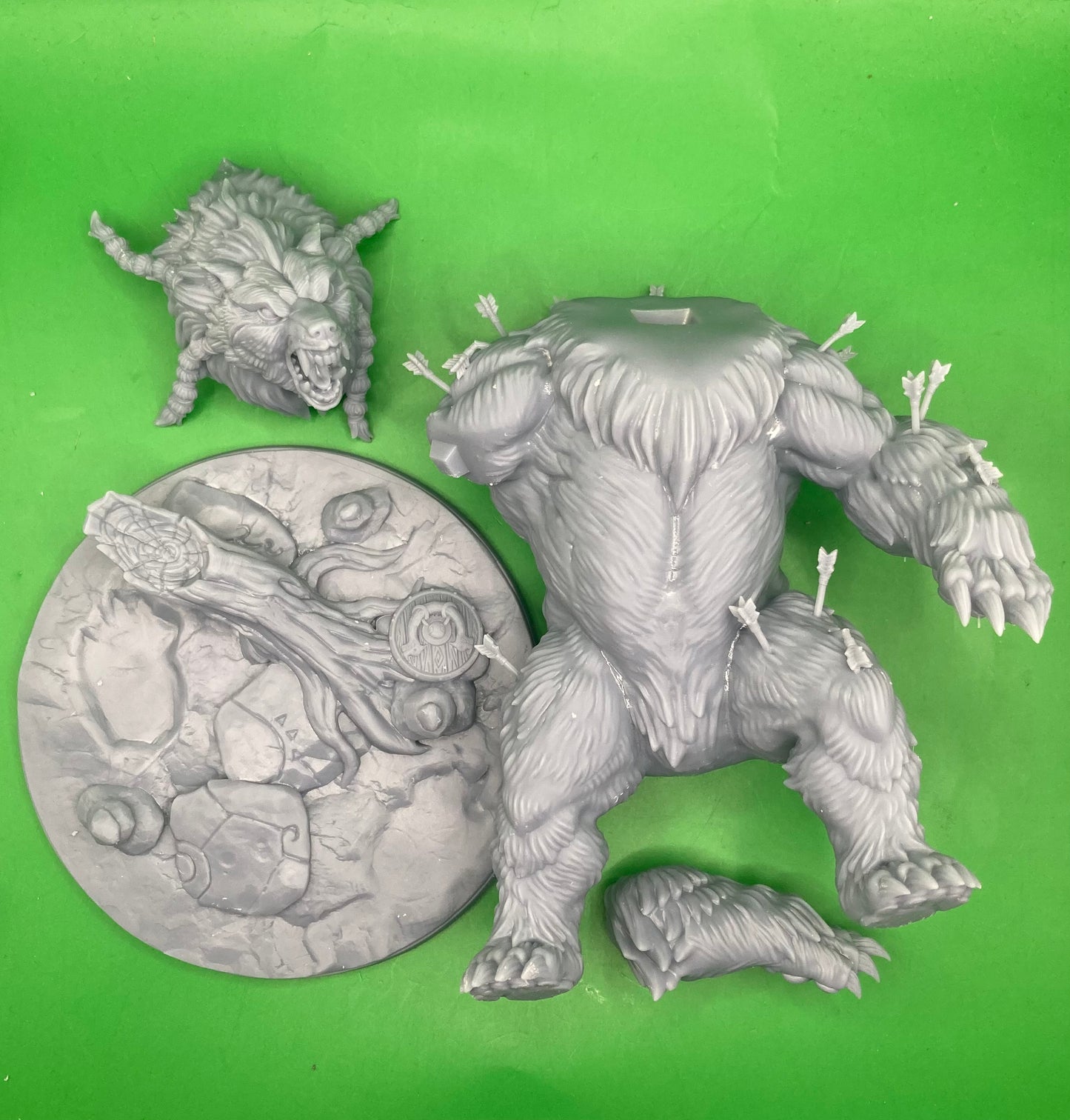 Uul-Bavgar the Giant Bear (2 Variants Available) - Artisan Guild