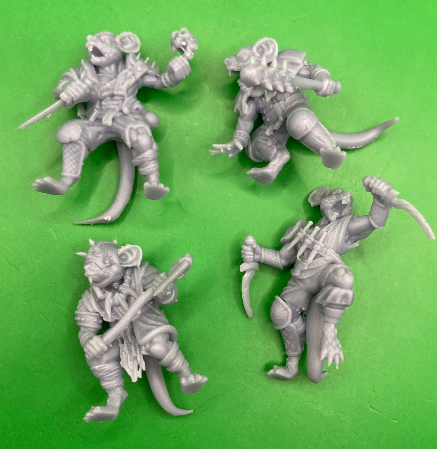 Mice Folk Raiders, Set 1 (4 Variants Available) - Epic Miniatures