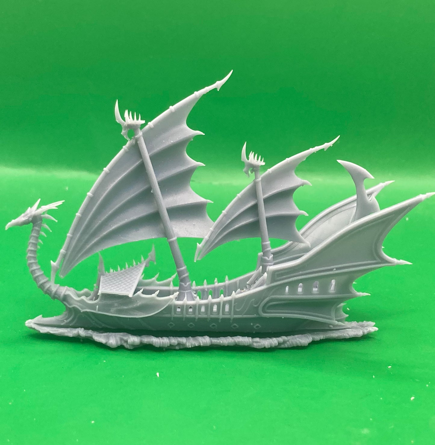 Dark Elf Ship, The Crescent (Playable Terrain Piece) - Epic Miniatures