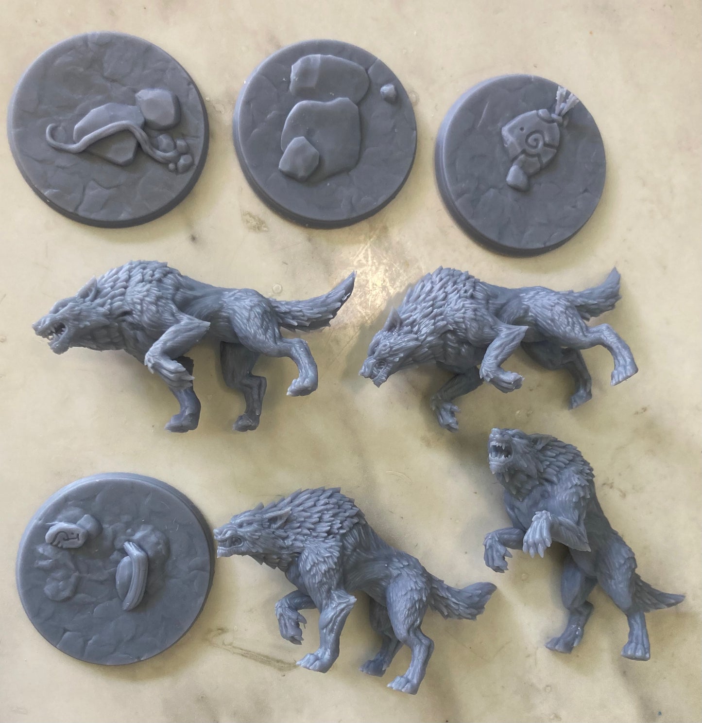 Orr'Ug Wolves (4 Variants Available) - Artisan Guild