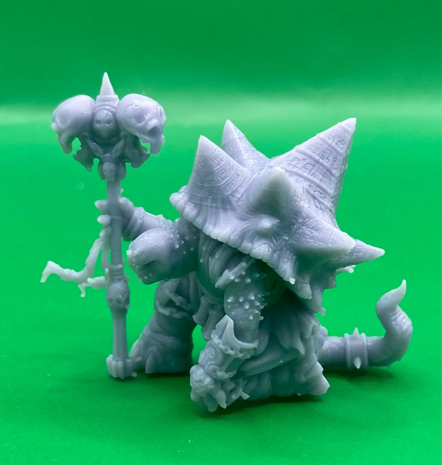 Turtle Folk Necromancer (3 Variants Available) - Epic Miniatures
