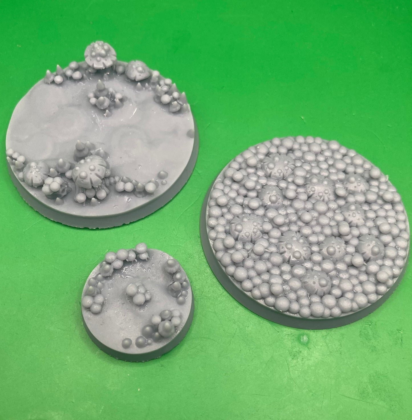Bloomcavern Bases - Mushroom Terrain Base Set (19 Variants Available) - Battle Yak