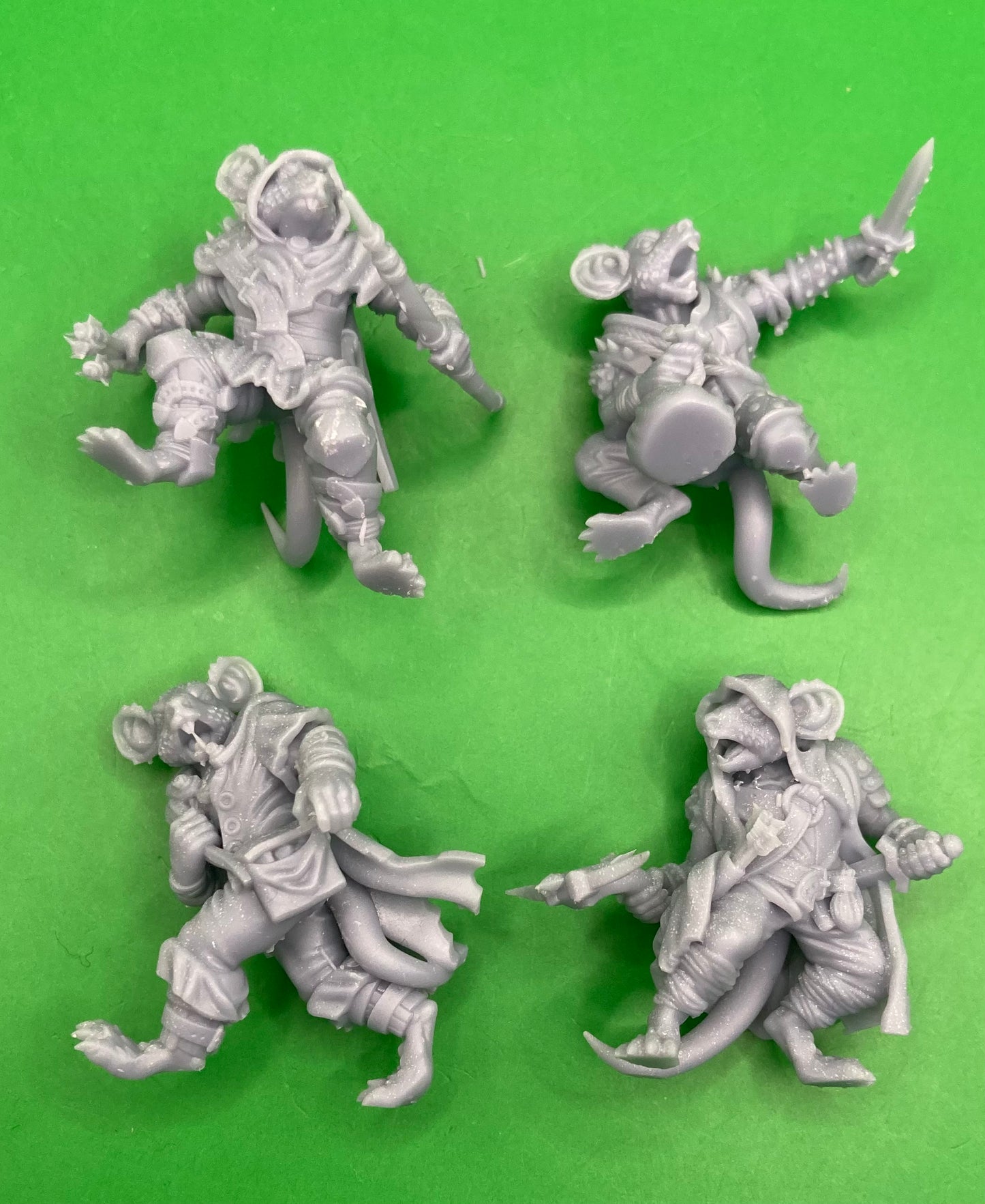 Mice Folk Raiders, Set 2 (4 Variants Available) - Epic Miniatures