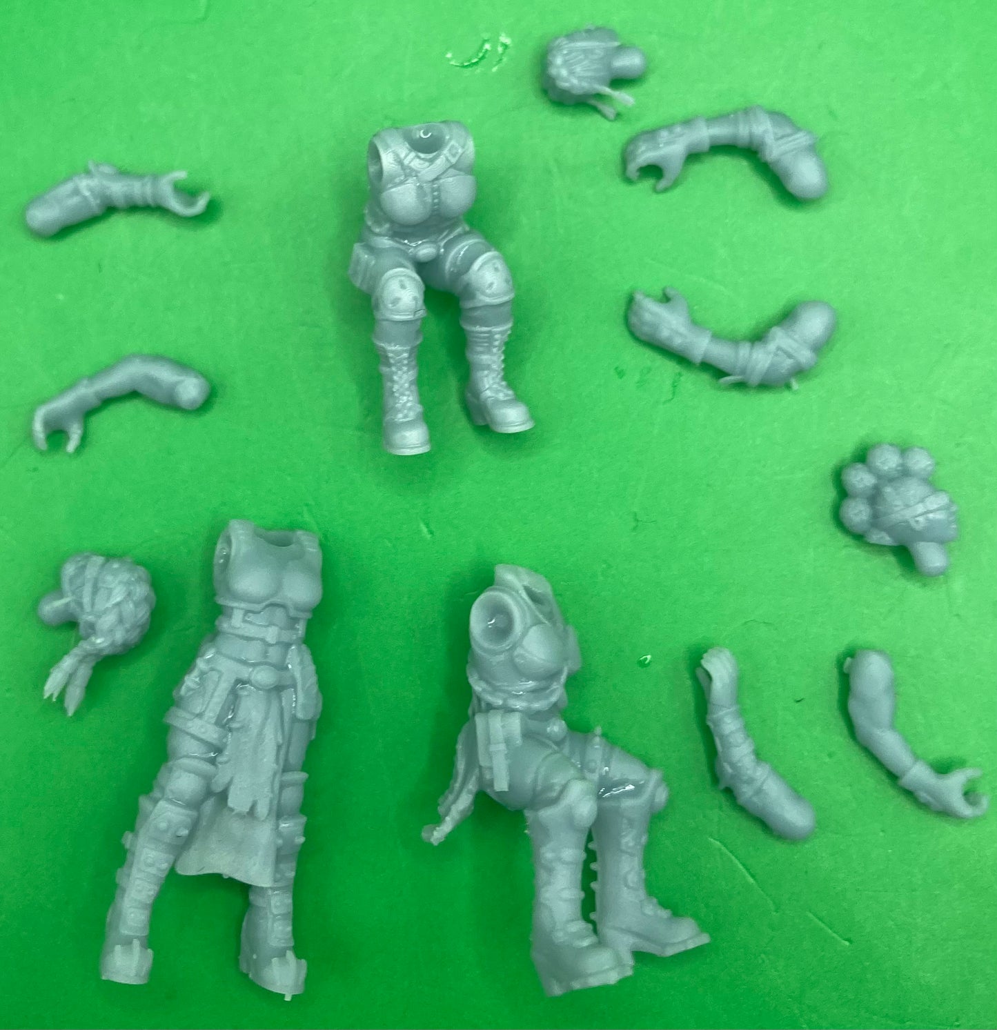 Bitter Nightshades, Vehicle Riders (3 Variants Available) - Print Minis