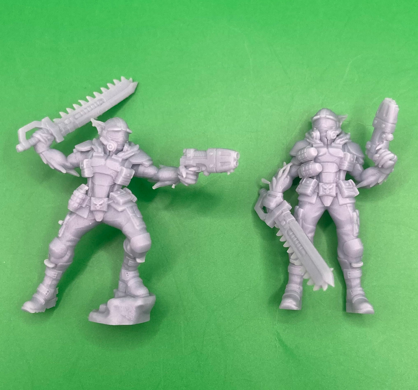 Catian Shock Troopers - Chainsaw Sword (4 Variants Available) - Velrock