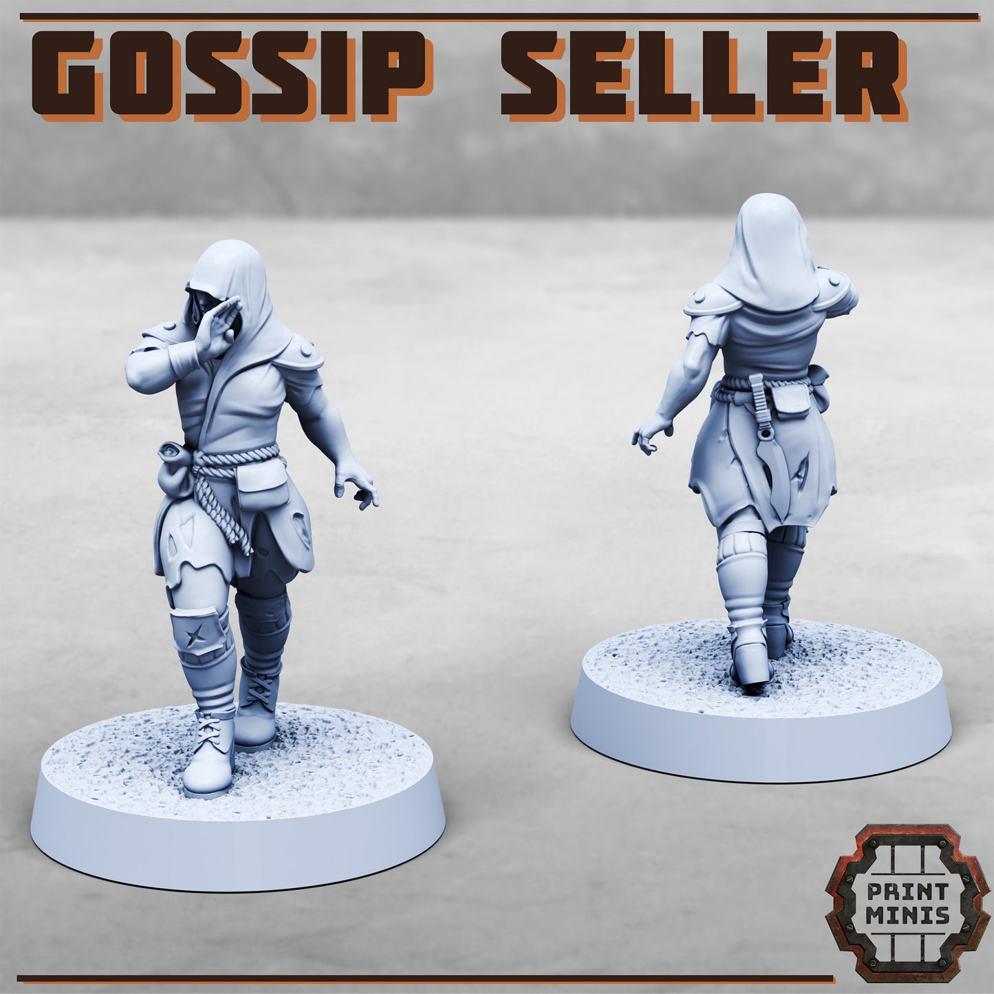 Gossip Seller - Print Minis