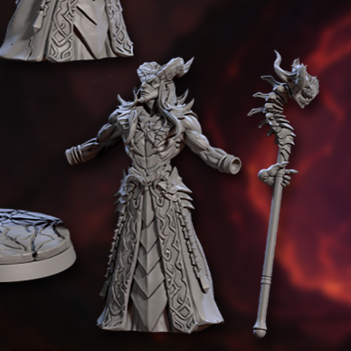 Asmodeus, Sovereign of Damnation (2 Variants Available) - Artisan Guild