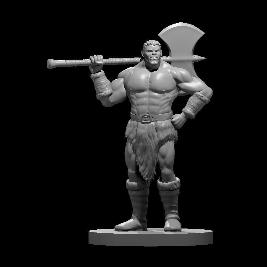 Half-Orc Barbarian (6 Variants Available) - MZ4250
